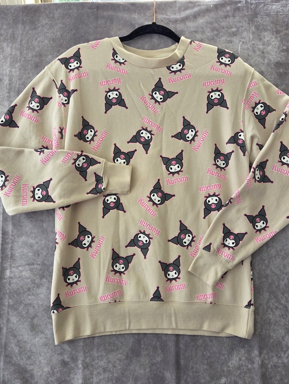 KUROMI by Saurio Multi Color Crewneck Sweatshirt Kawaii